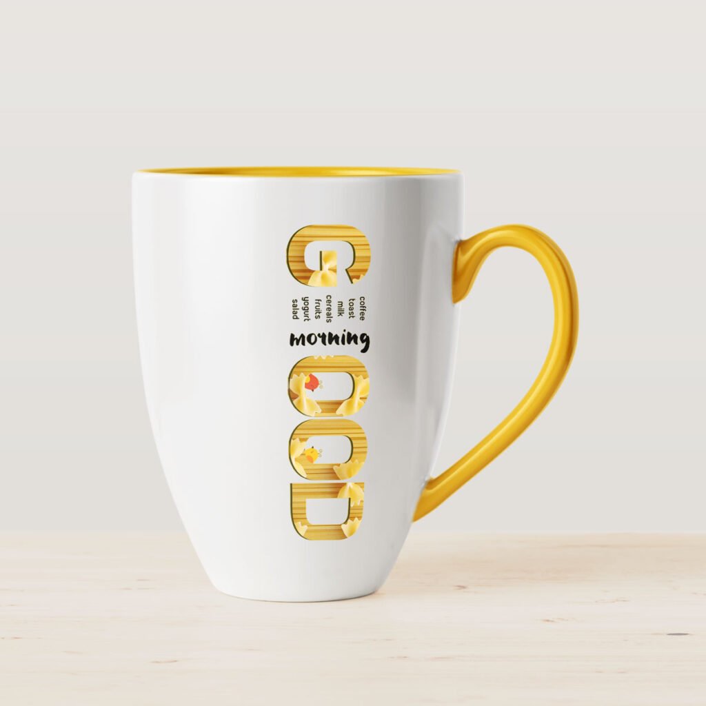 White Printed Coffee Mug 2 product mug8 product mug8