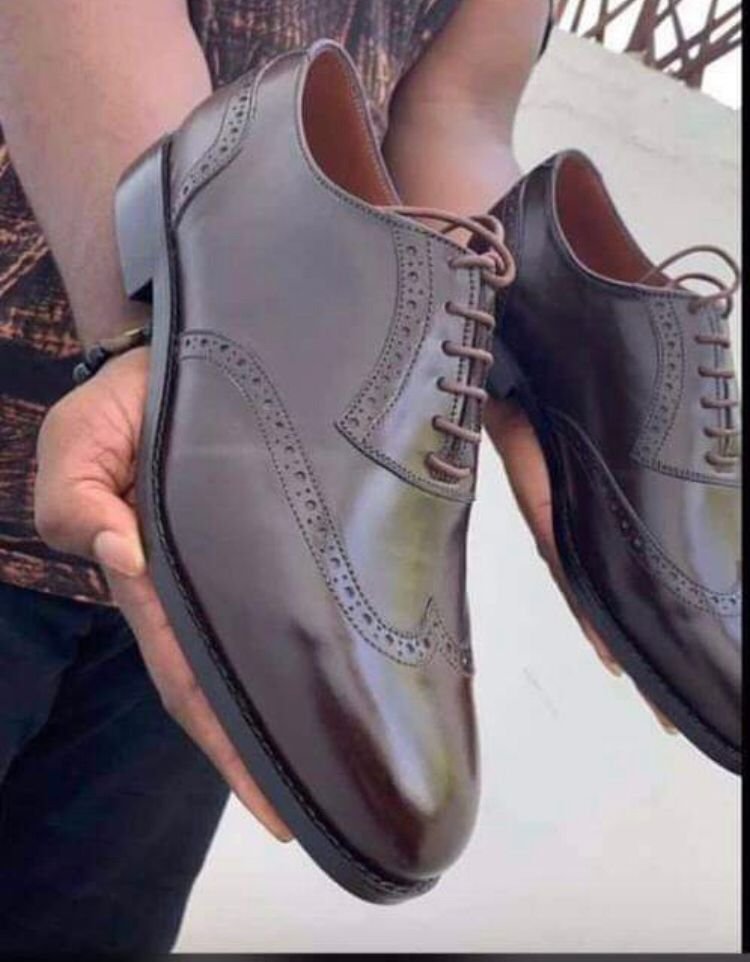 men's leather shoes good finishing with high-quality 4 IMG 20250929 WA0088 Genuine leather large size formal leather